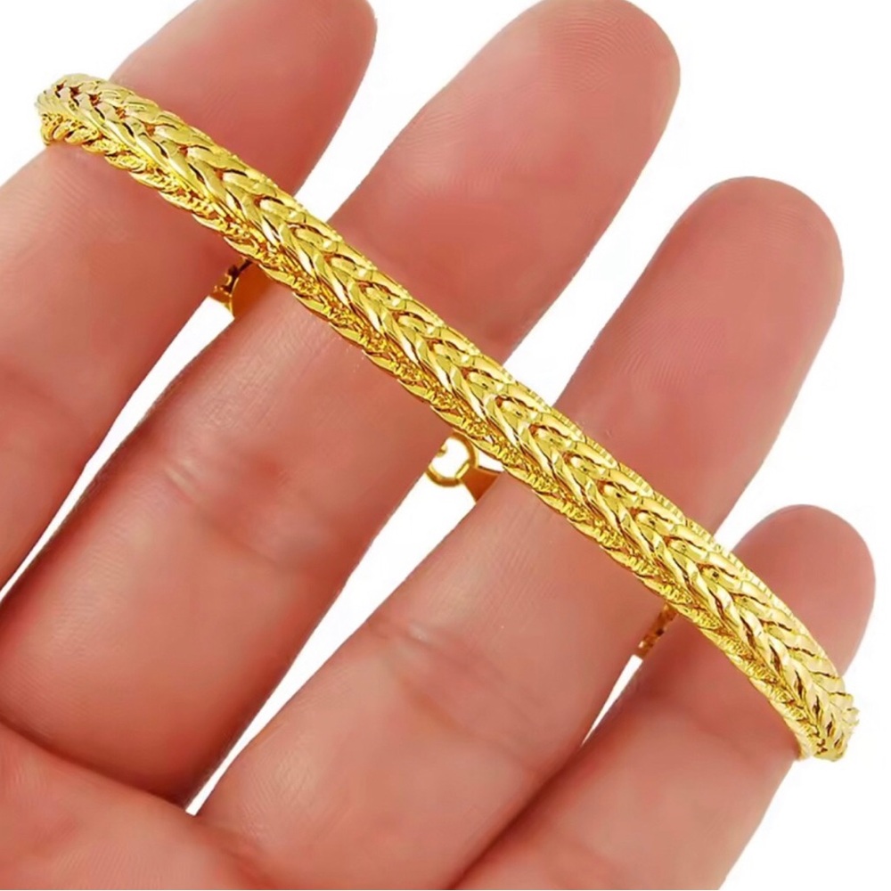 Gold Woven Bracelet